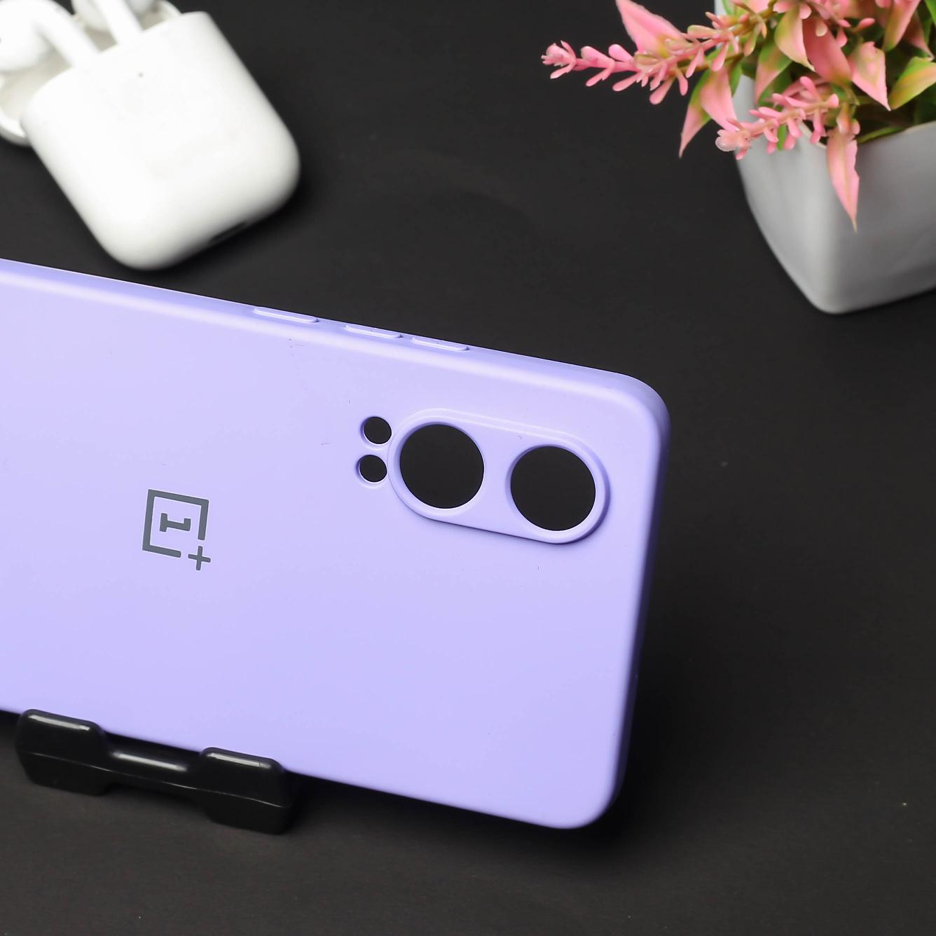 Purple Camera Original Silicone case for Oneplus Nord CE 4 Lite 5g