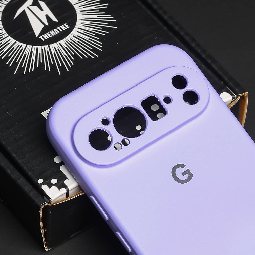 Purple Camera Original Silicone case for Google Pixel 9