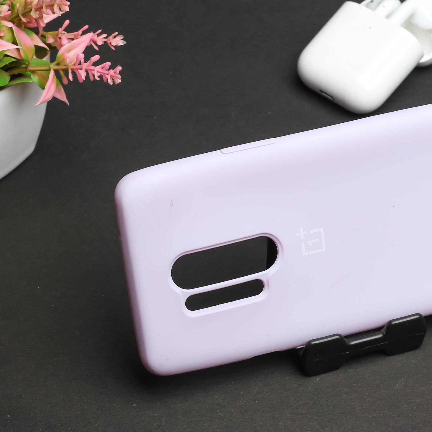 Purple Original Silicone case for Oneplus 8 Pro
