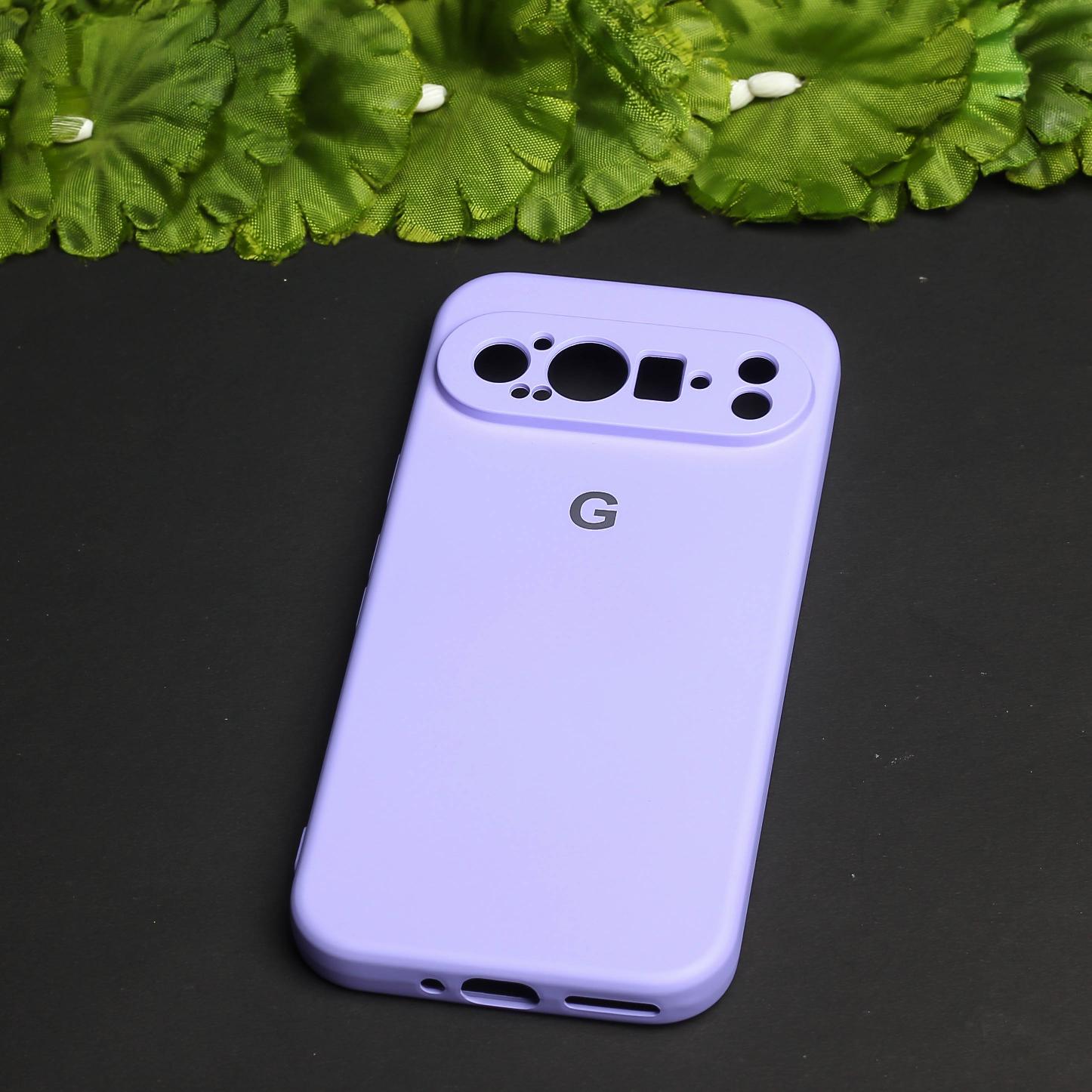 Purple Camera Original Silicone case for Google Pixel 9