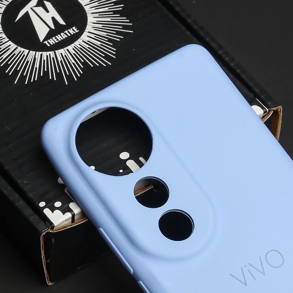 Purple Camera Original Silicone case for Vivo V40