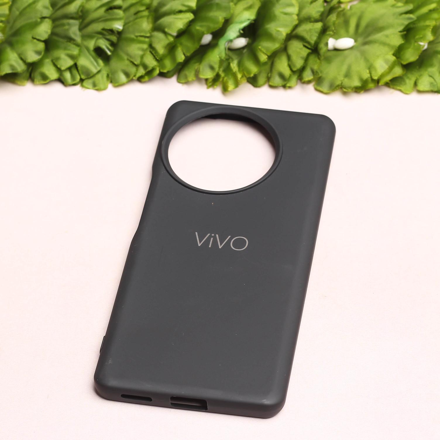 Black Silicone Case for Vivo V30E