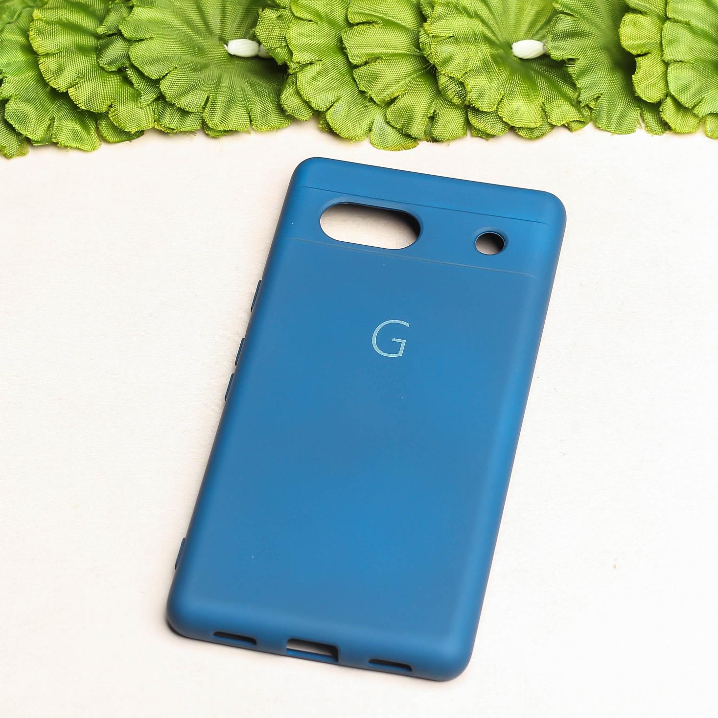 Blue Camera Original Silicone case for Google Pixel 7A