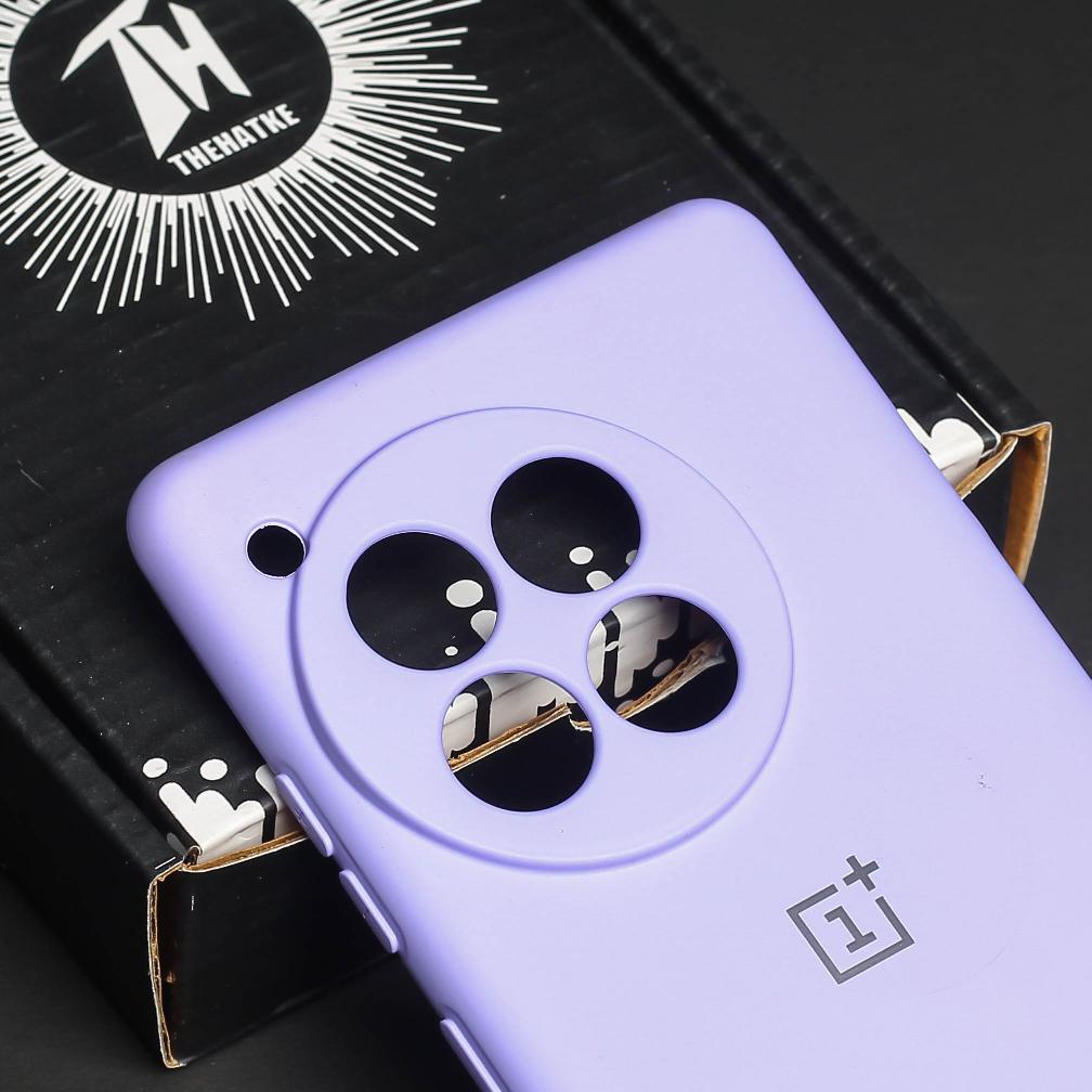 Purple Camera Original Silicone case for Oneplus 12R
