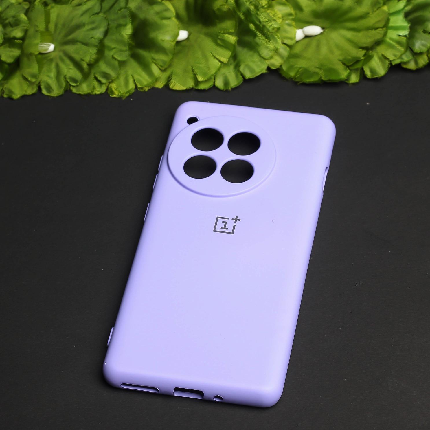 Purple Camera Original Silicone case for Oneplus 12