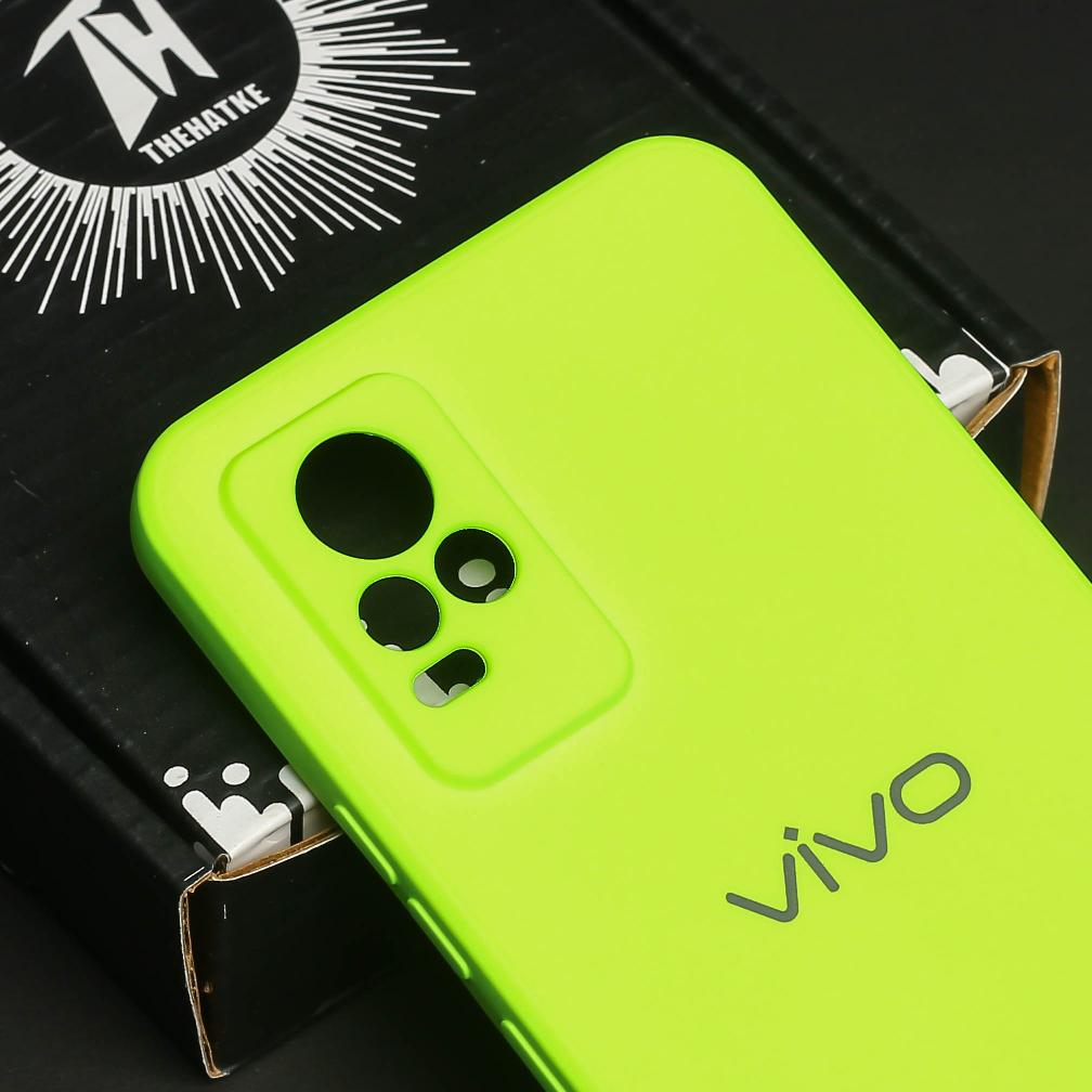 Neon Green Camera Original Silicone case for Vivo V20