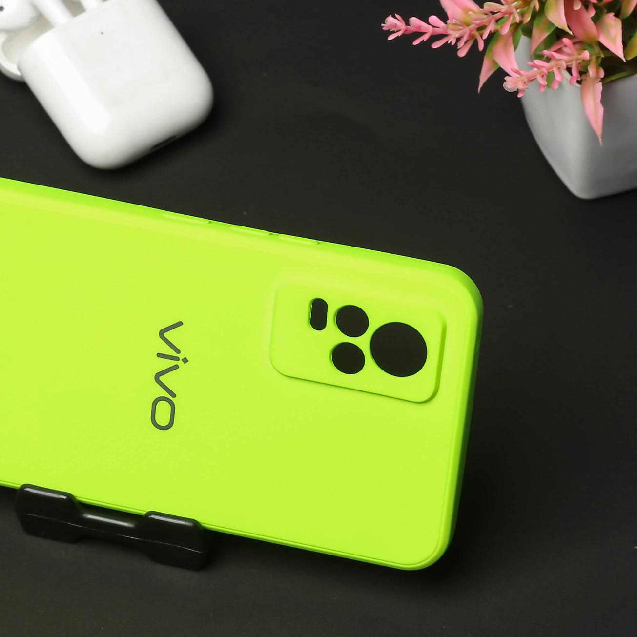 Neon Green Camera Original Silicone case for Vivo V20