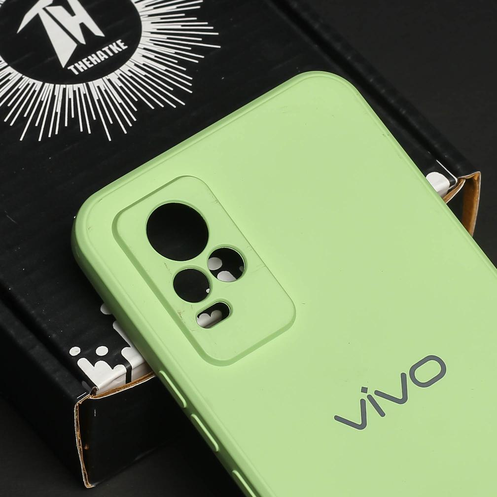 Light Green Candy Silicone Case for Vivo V20