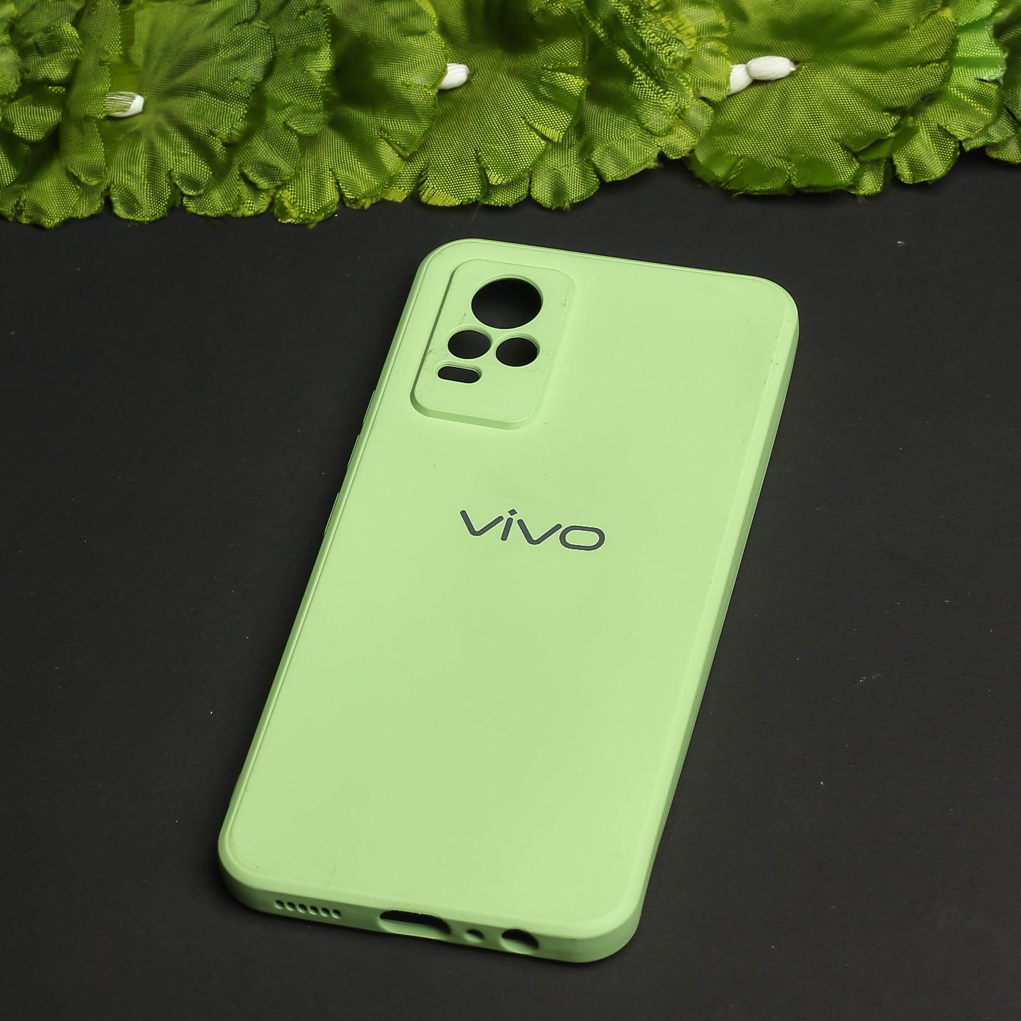 Light Green Candy Silicone Case for Vivo V20