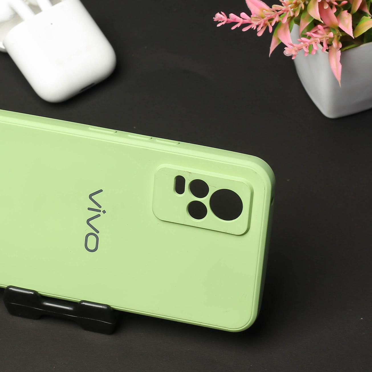 Light Green Candy Silicone Case for Vivo V20