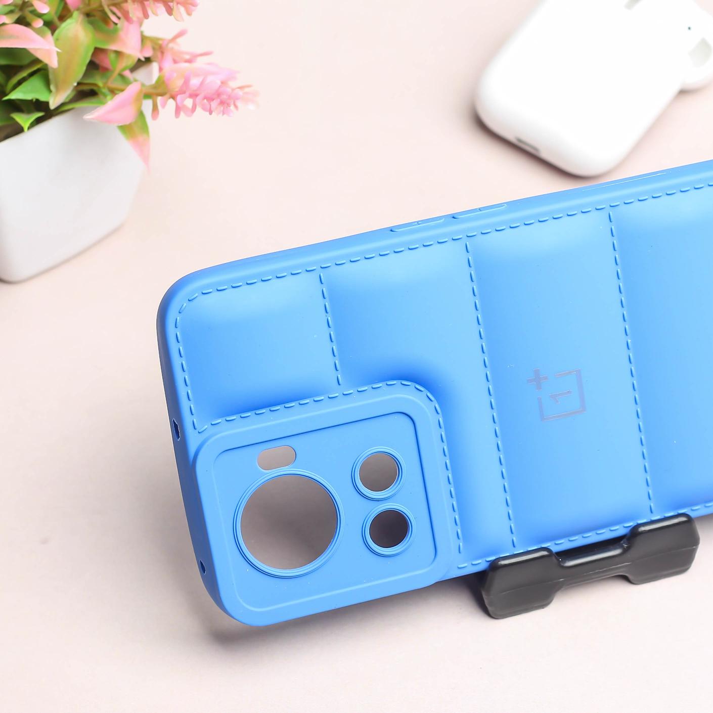 Sky Blue Puffon silicone case for Oneplus 10R