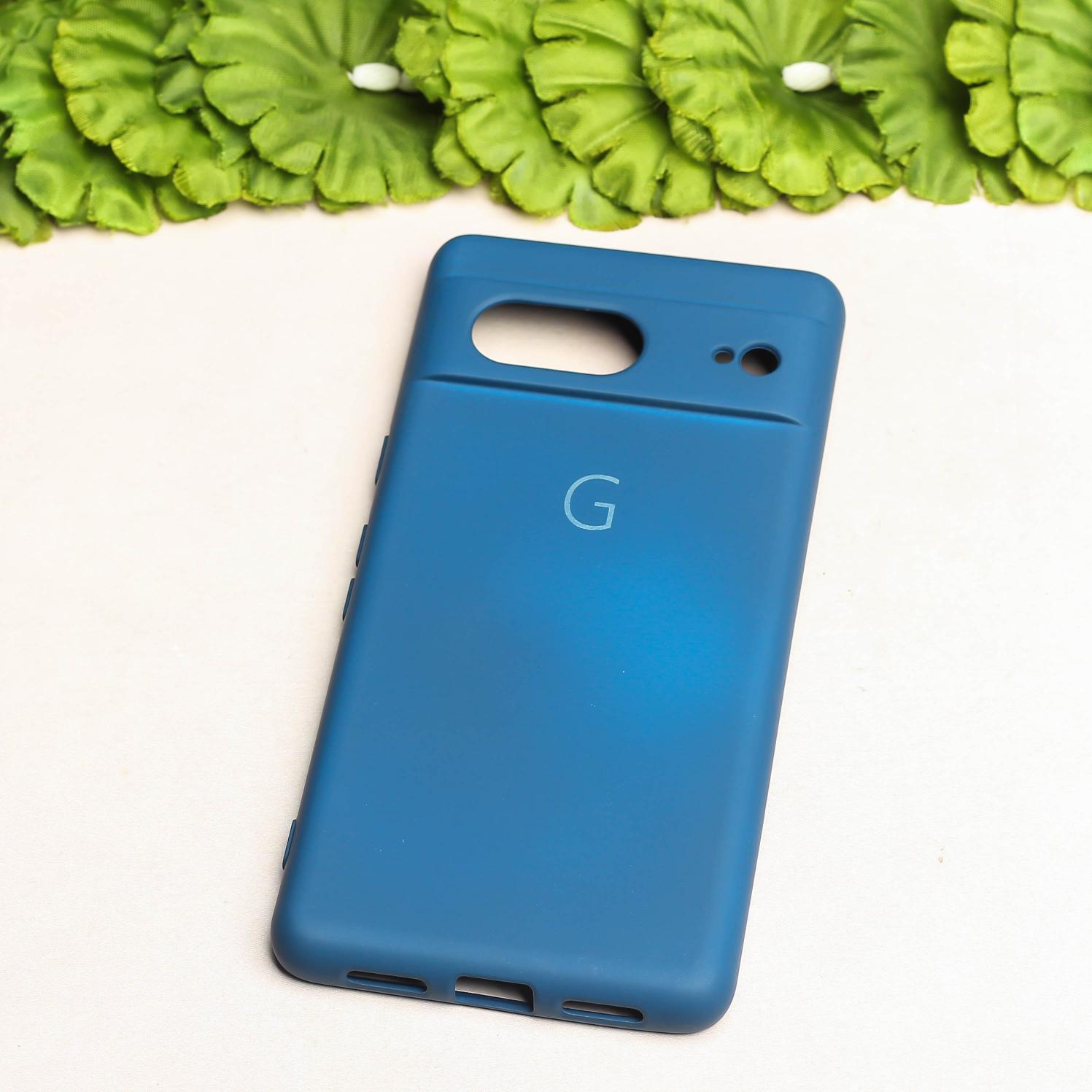 Blue Camera Original Silicone case for Google Pixel 7