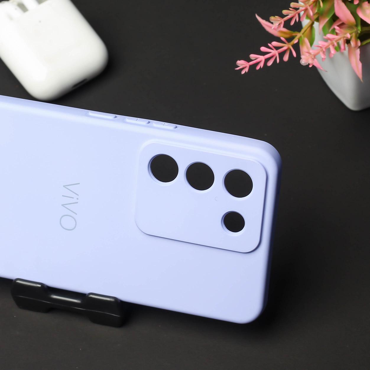 Purple Camera Original Silicone case for Vivo Y200