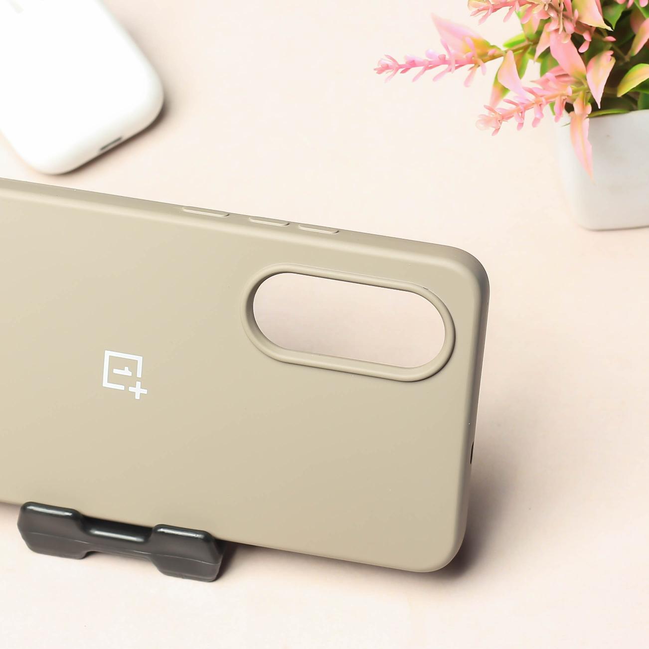 Brown Original Silicone Case for Oneplus Nord CE 4 Lite 5G