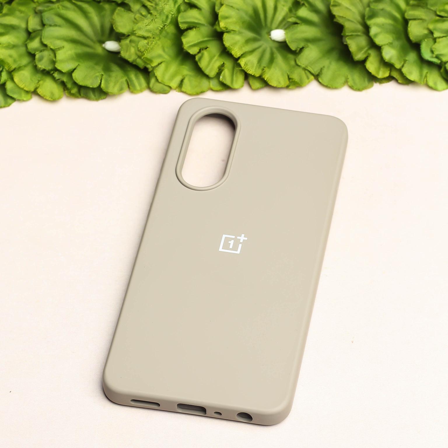 Brown Original Silicone Case for Oneplus Nord CE 4 Lite 5G