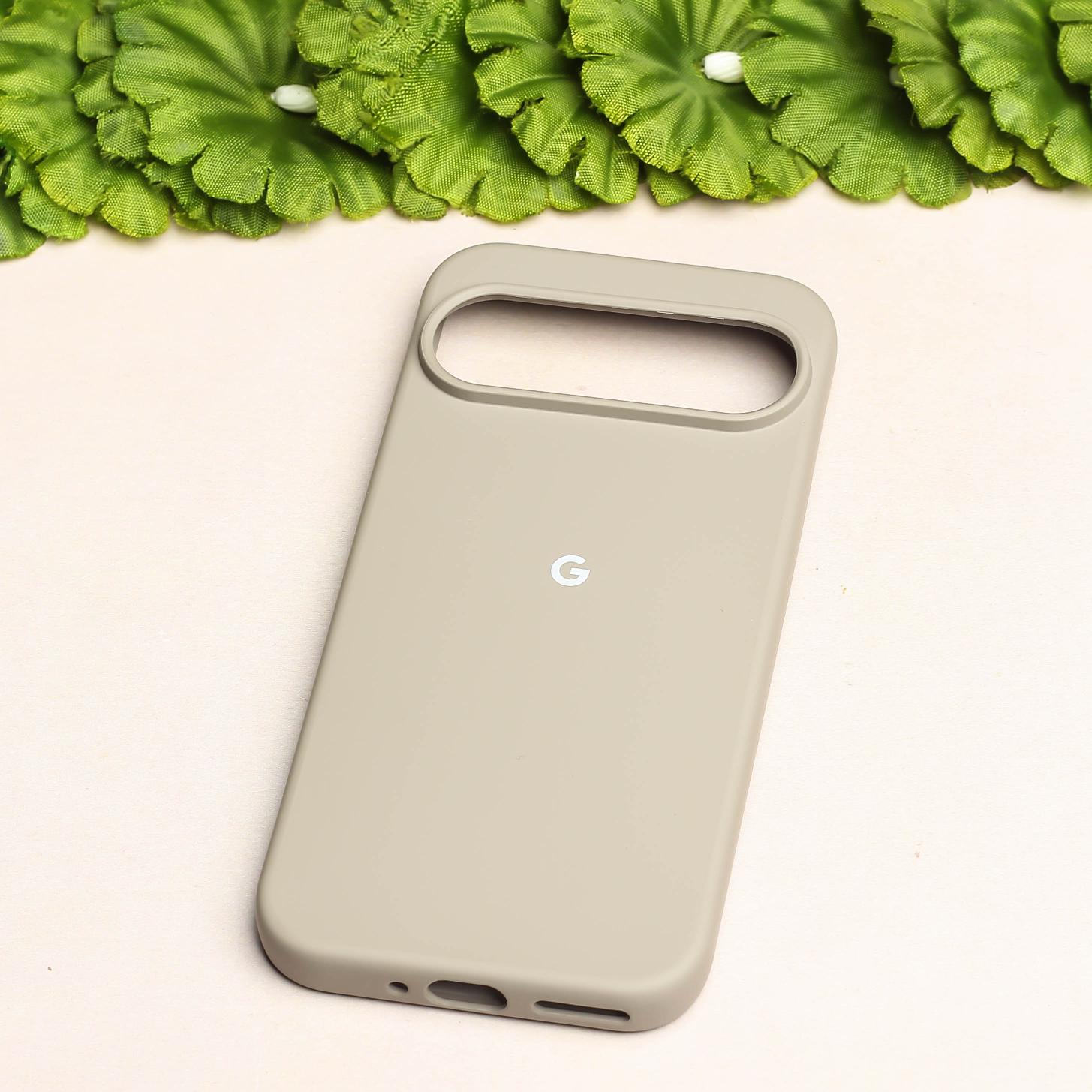 Brown Original Silicone case for Google Pixel 9