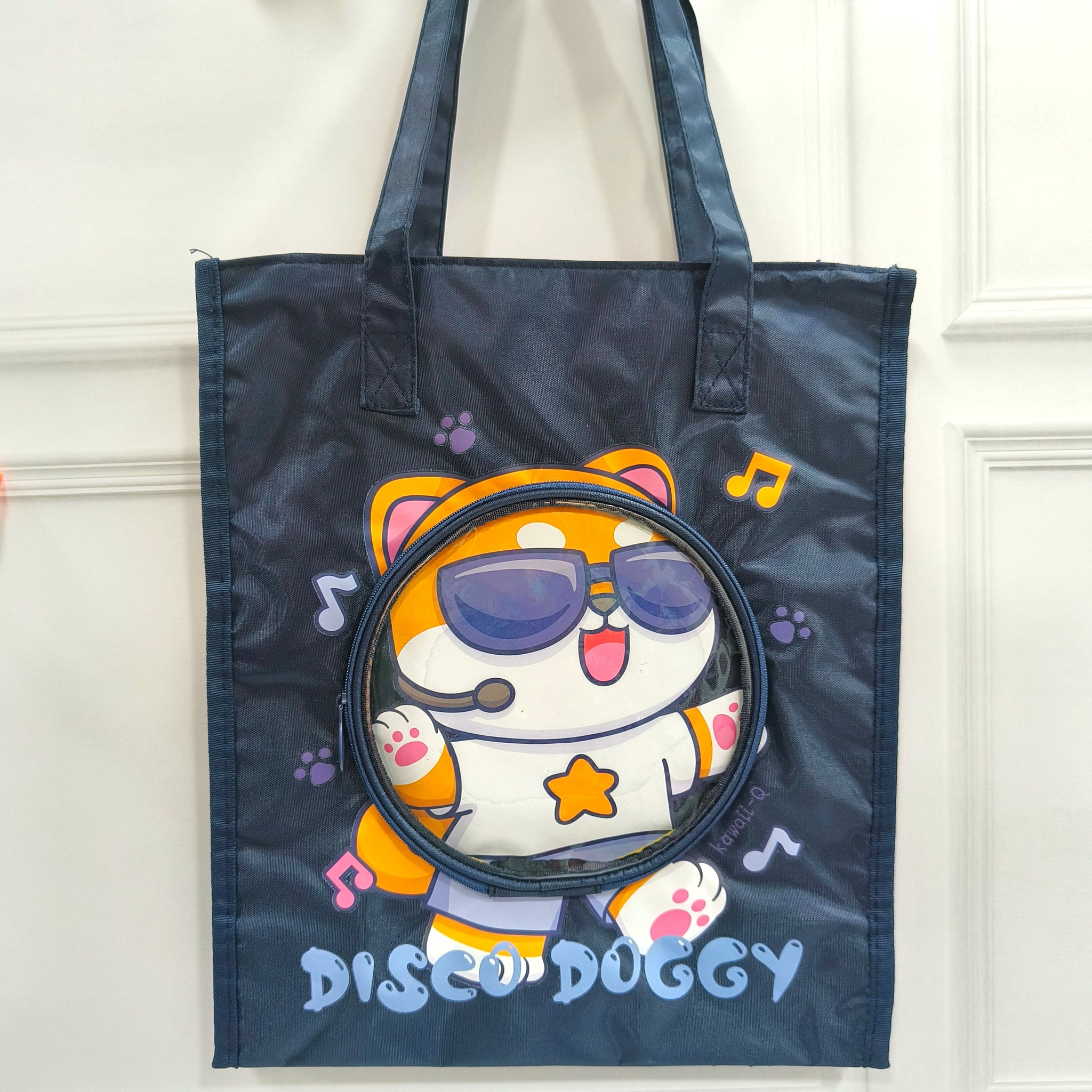 Cute Cartoon Theme Tote Handbag/Tote Bag With Pocket