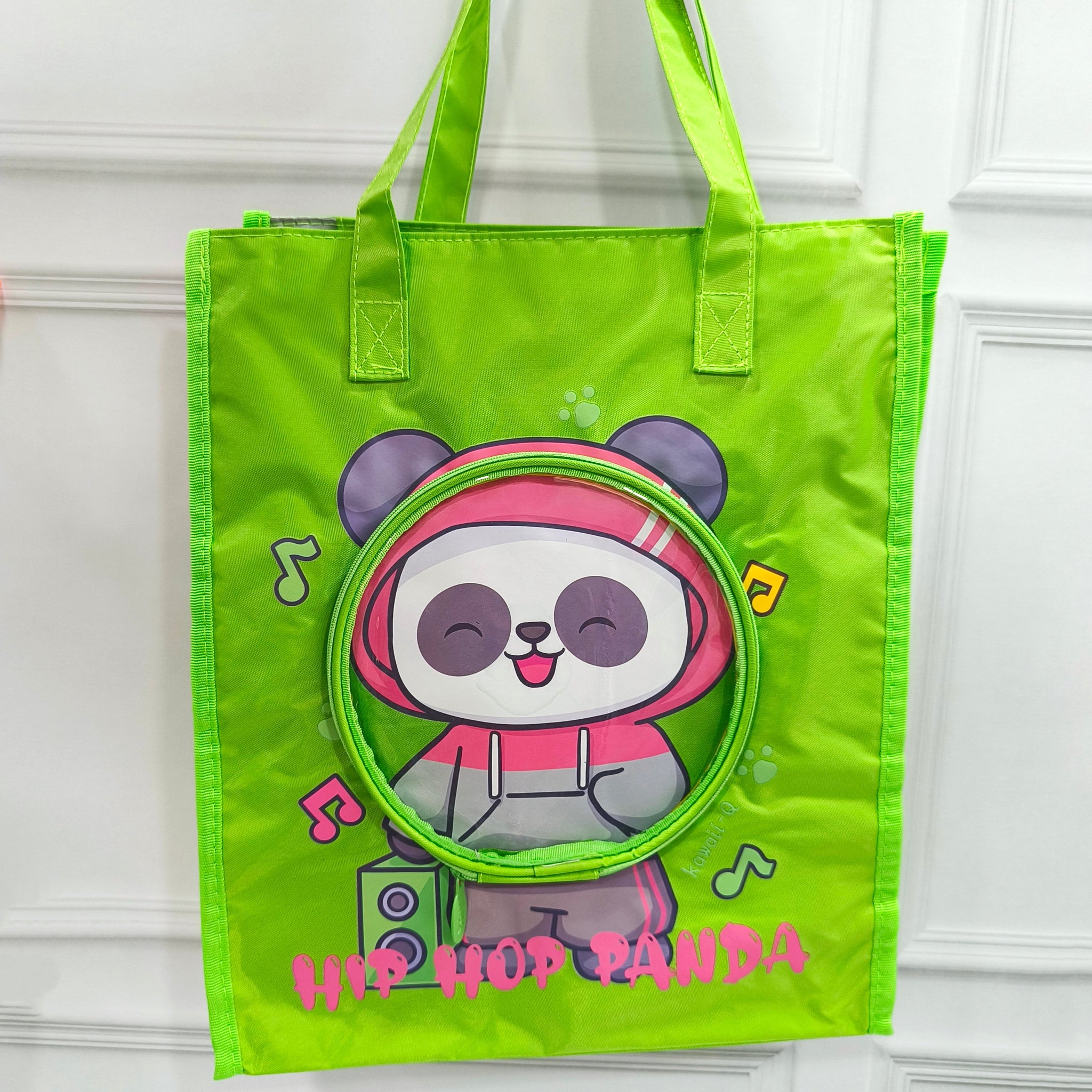 Cute Cartoon Theme Tote Handbag/Tote Bag With Pocket