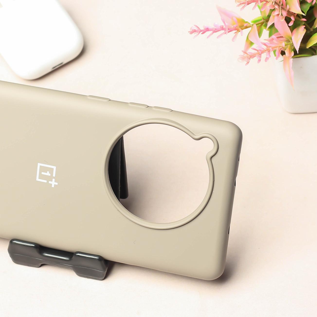 Brown Original Silicone case for Oneplus 12R