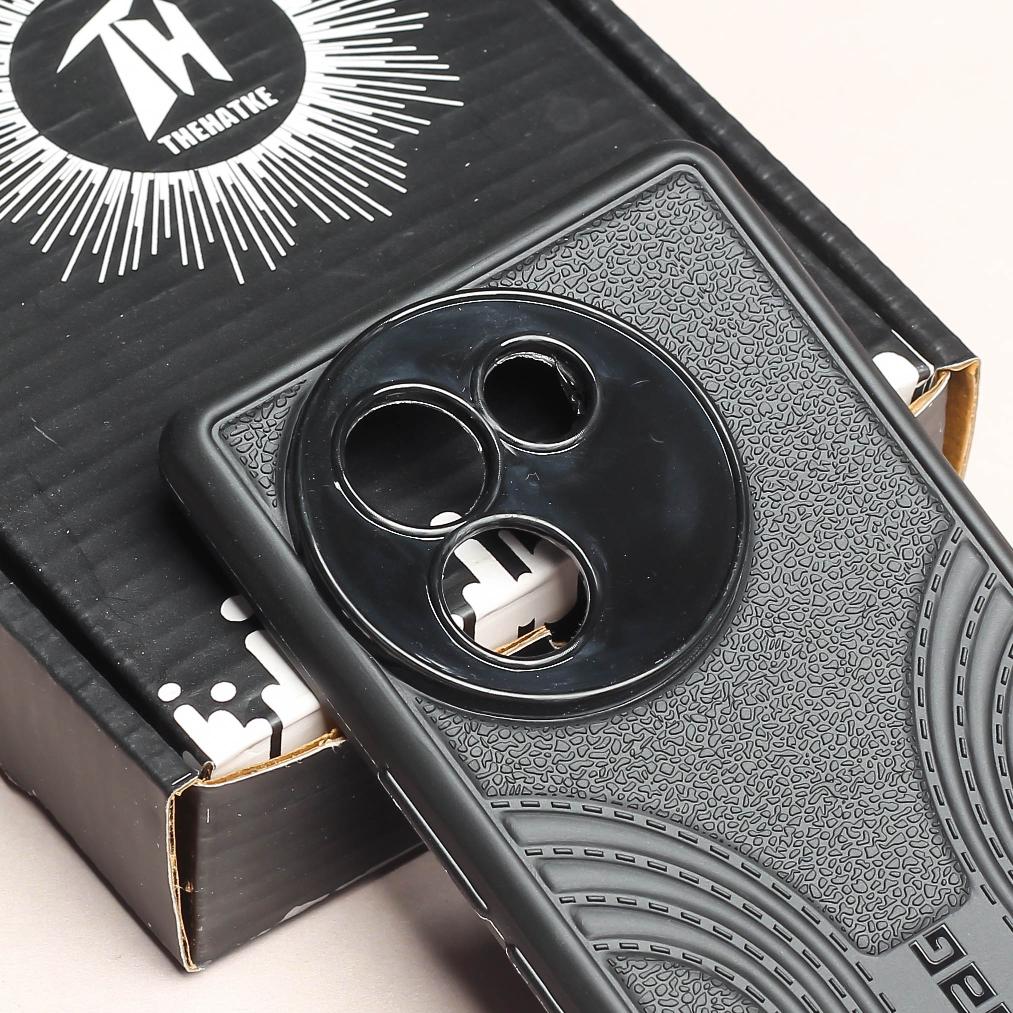 Black UAG RidgeLine Silicone Case for Vivo V30e