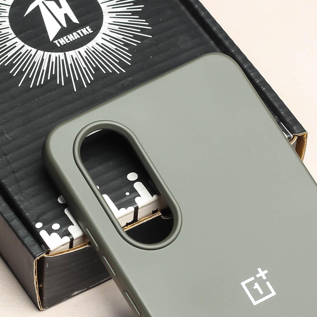 Grey Original Silicone Case for Oneplus Nord CE 4 Lite 5G