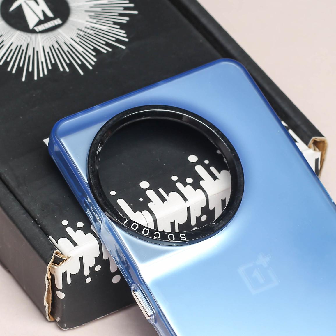 Blue Rgiem Slim Slicone Non-Yellowing Protective Case for Oneplus 11R