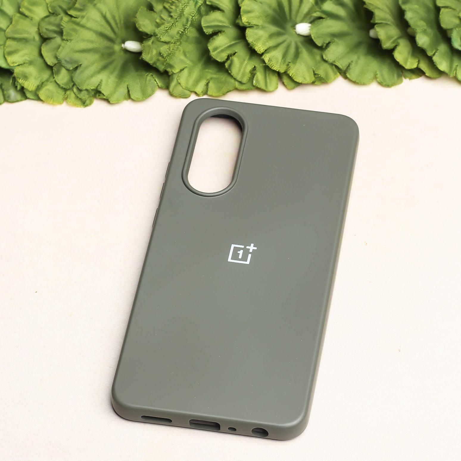 Grey Original Silicone Case for Oneplus Nord CE 4 Lite 5G