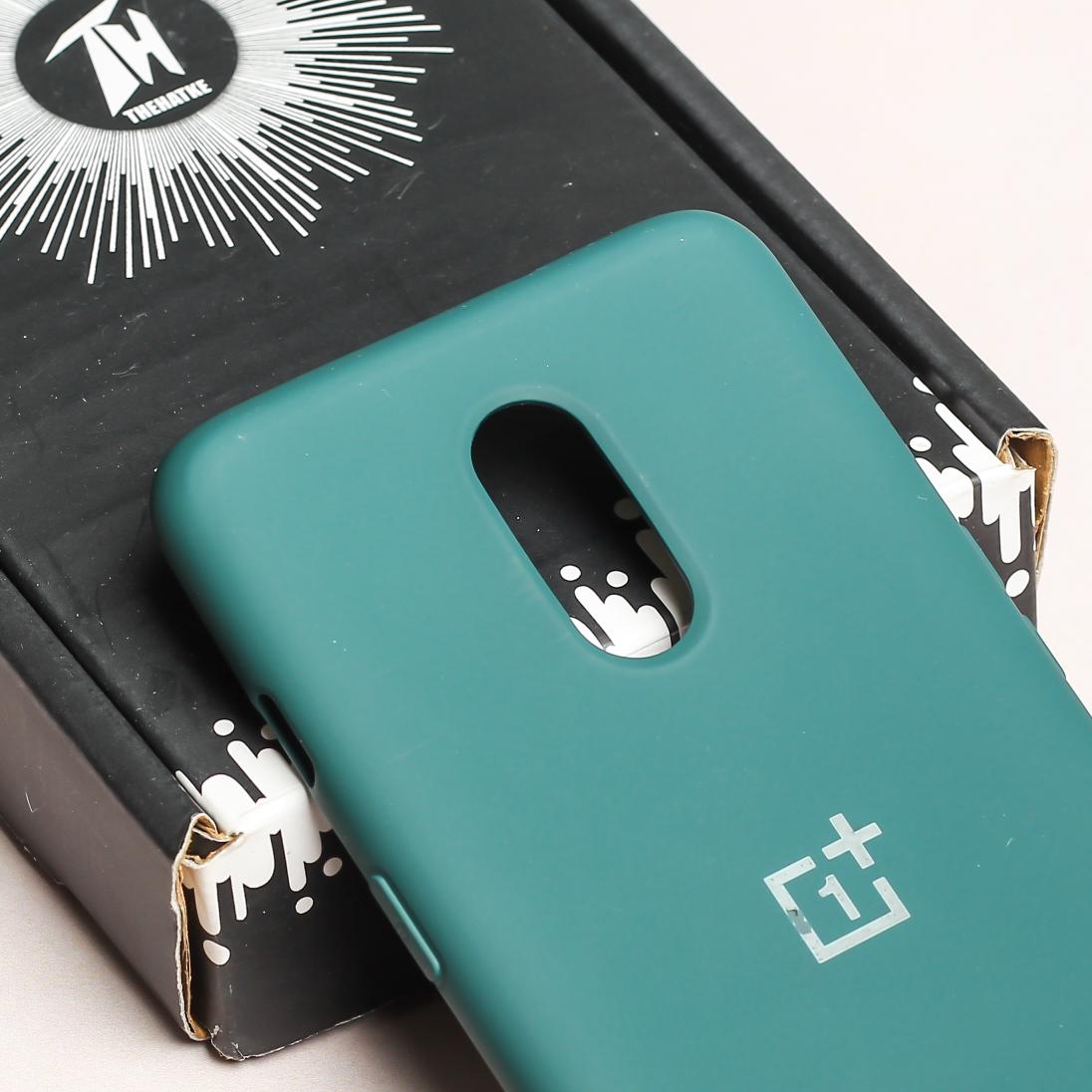 Dark Green Original Silicone case for Oneplus 6T