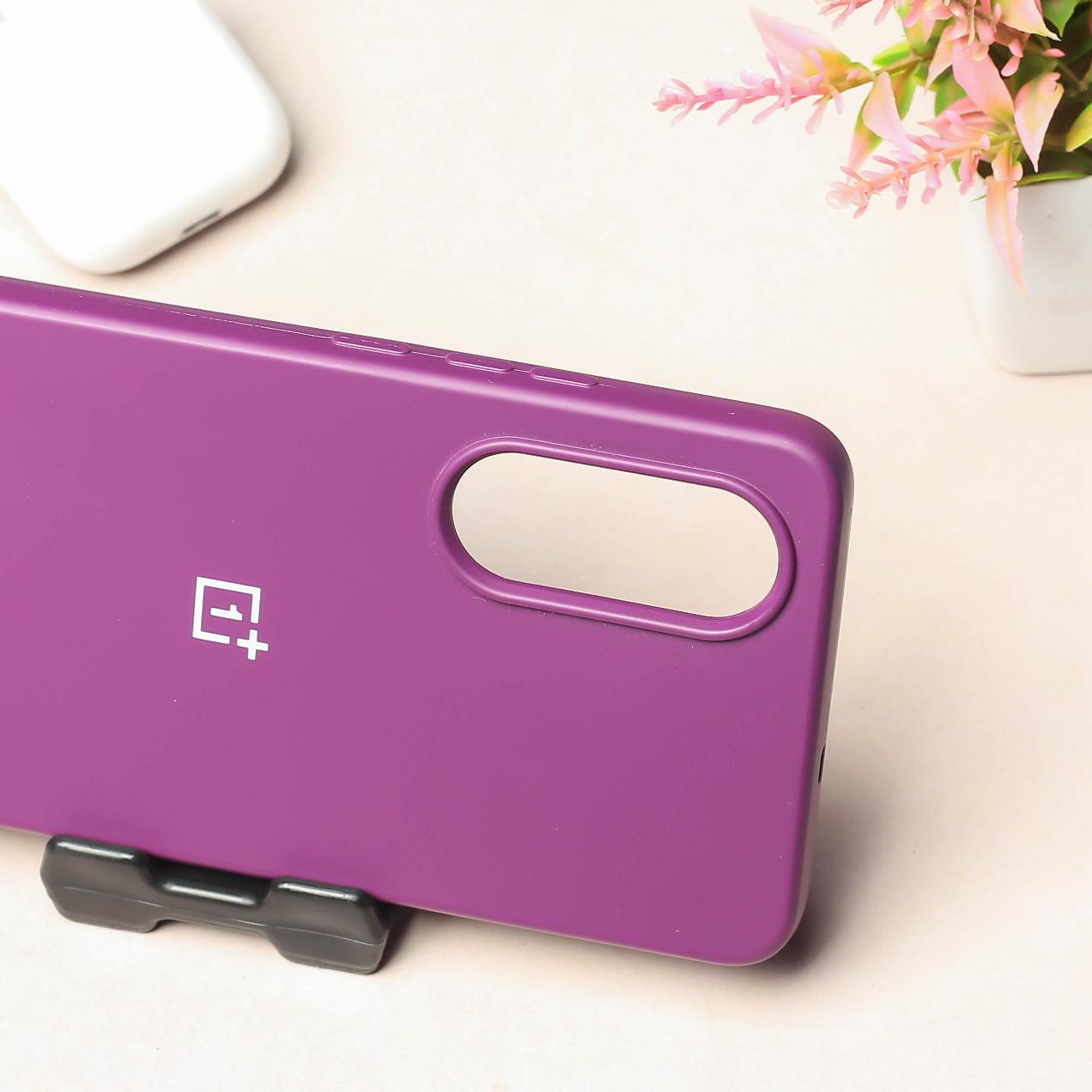 Dark Purple Original Silicone Case for Oneplus Nord CE 4 Lite 5G