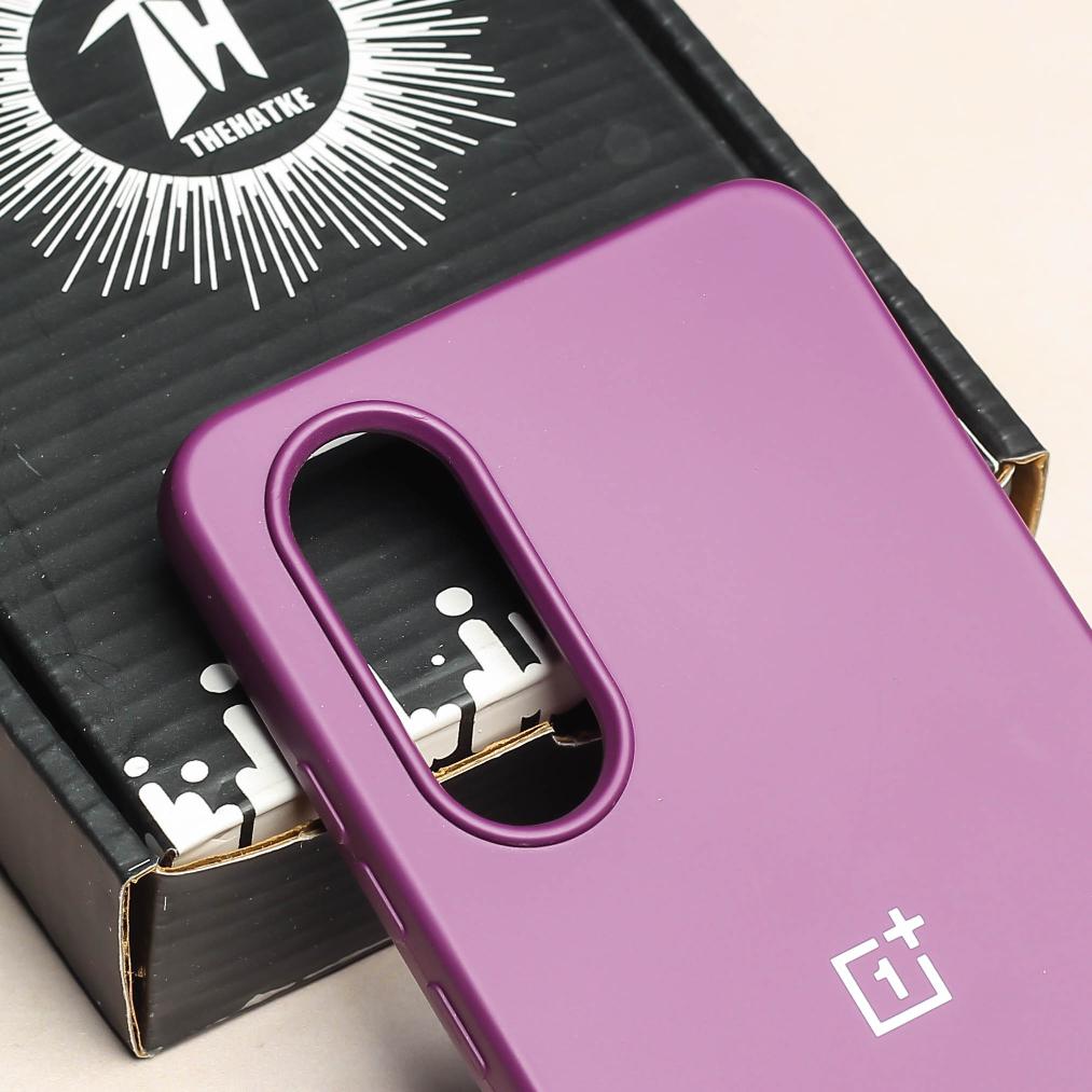 Dark Purple Original Silicone Case for Oneplus Nord CE 4 Lite 5G