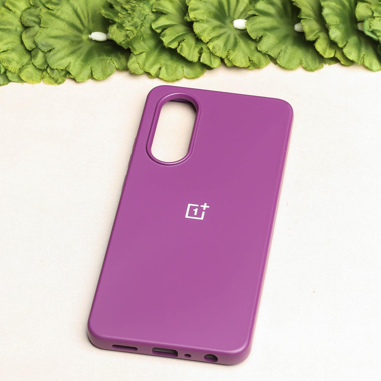 Dark Purple Original Silicone Case for Oneplus Nord CE 4 Lite 5G