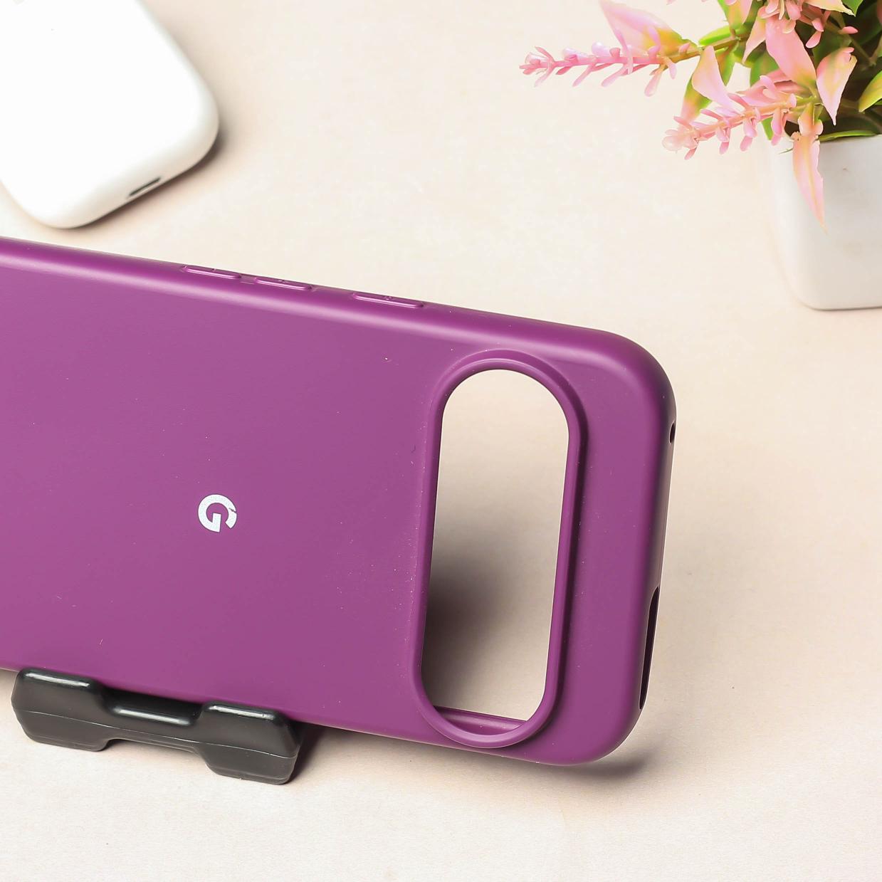 Dark Purple Original Silicone case for Google Pixel 9 Pro