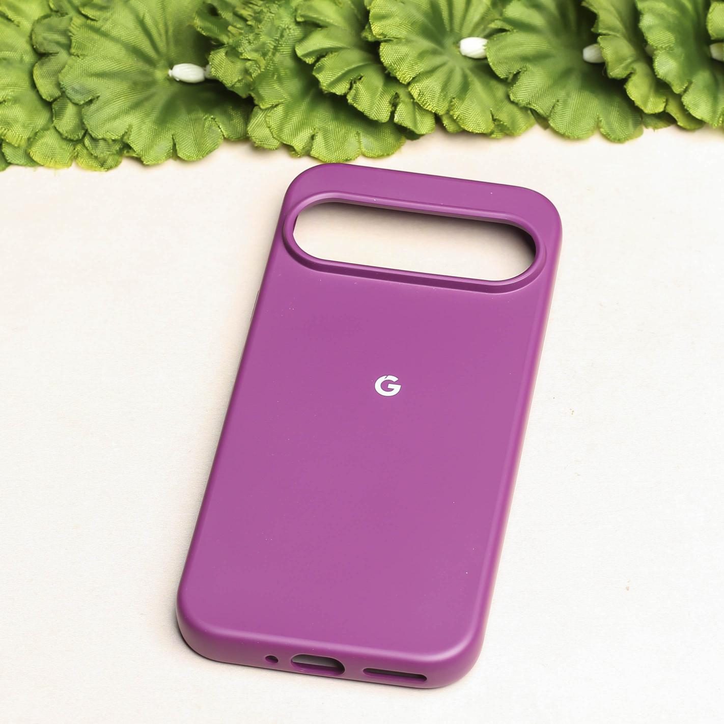 Dark Purple Original Silicone case for Google Pixel 9