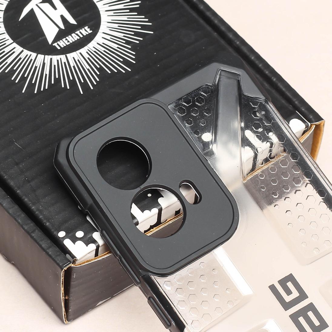 Black UAG Transparent Case for Motorola G85