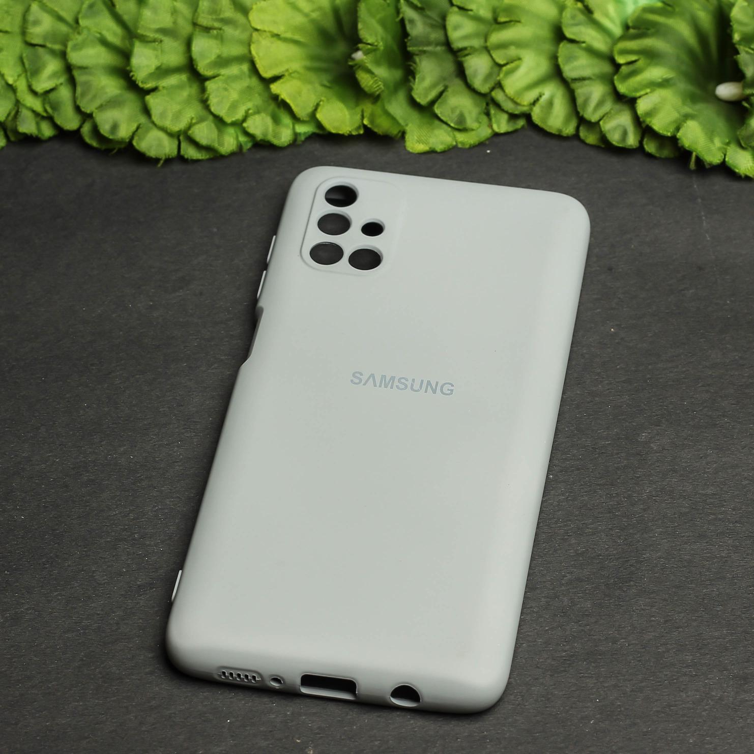 Grey Camera Original Silicone Case for Samsung A51