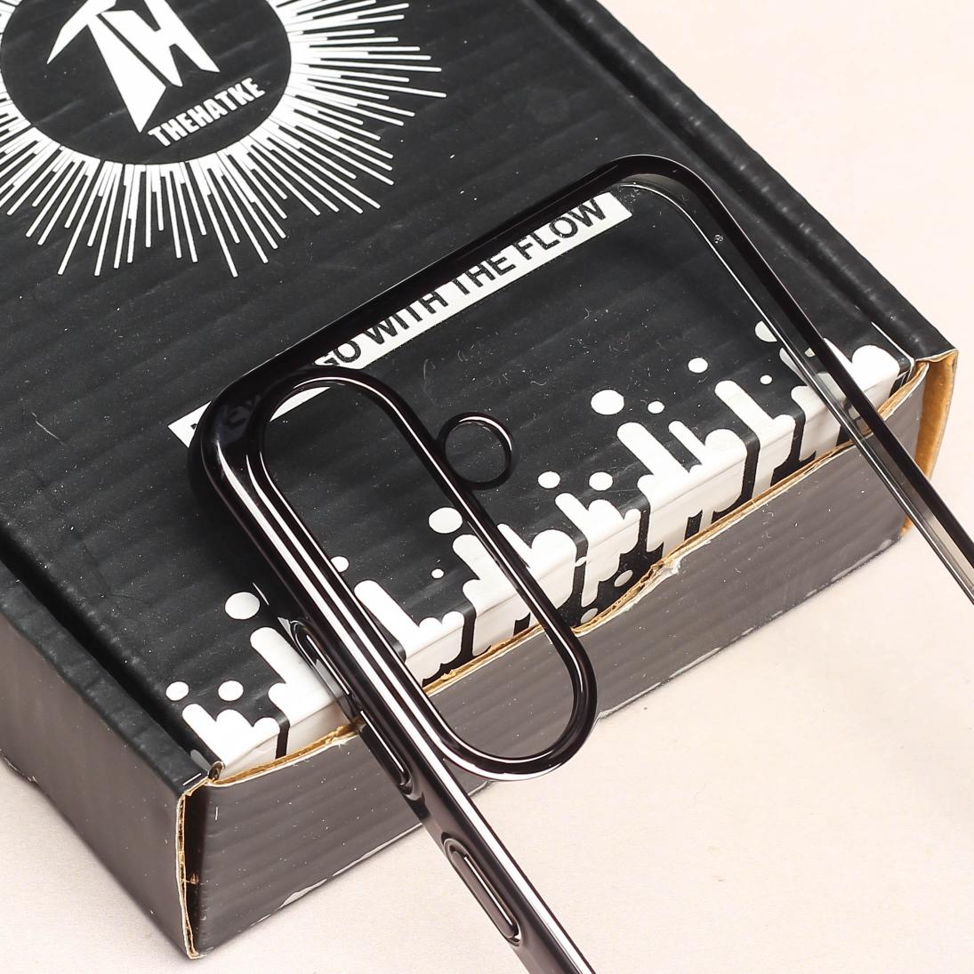 EW Black Transparent case for Samsung S25