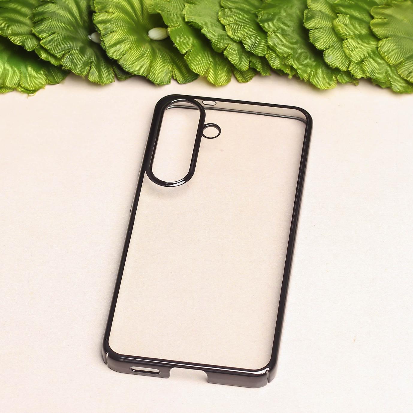 EW Black Transparent case for Samsung S25