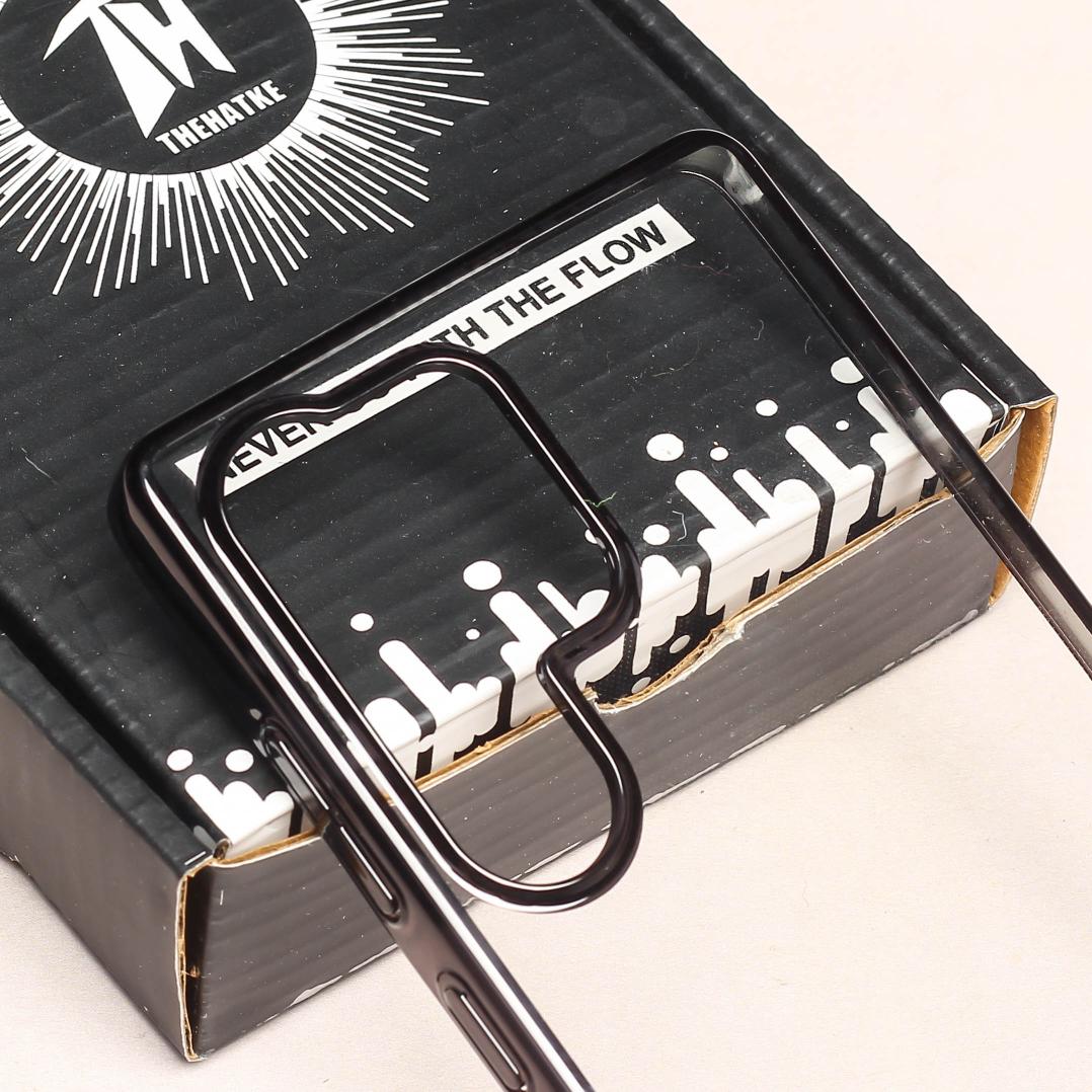 EW Black Transparent case for Samsung S25 Ultra