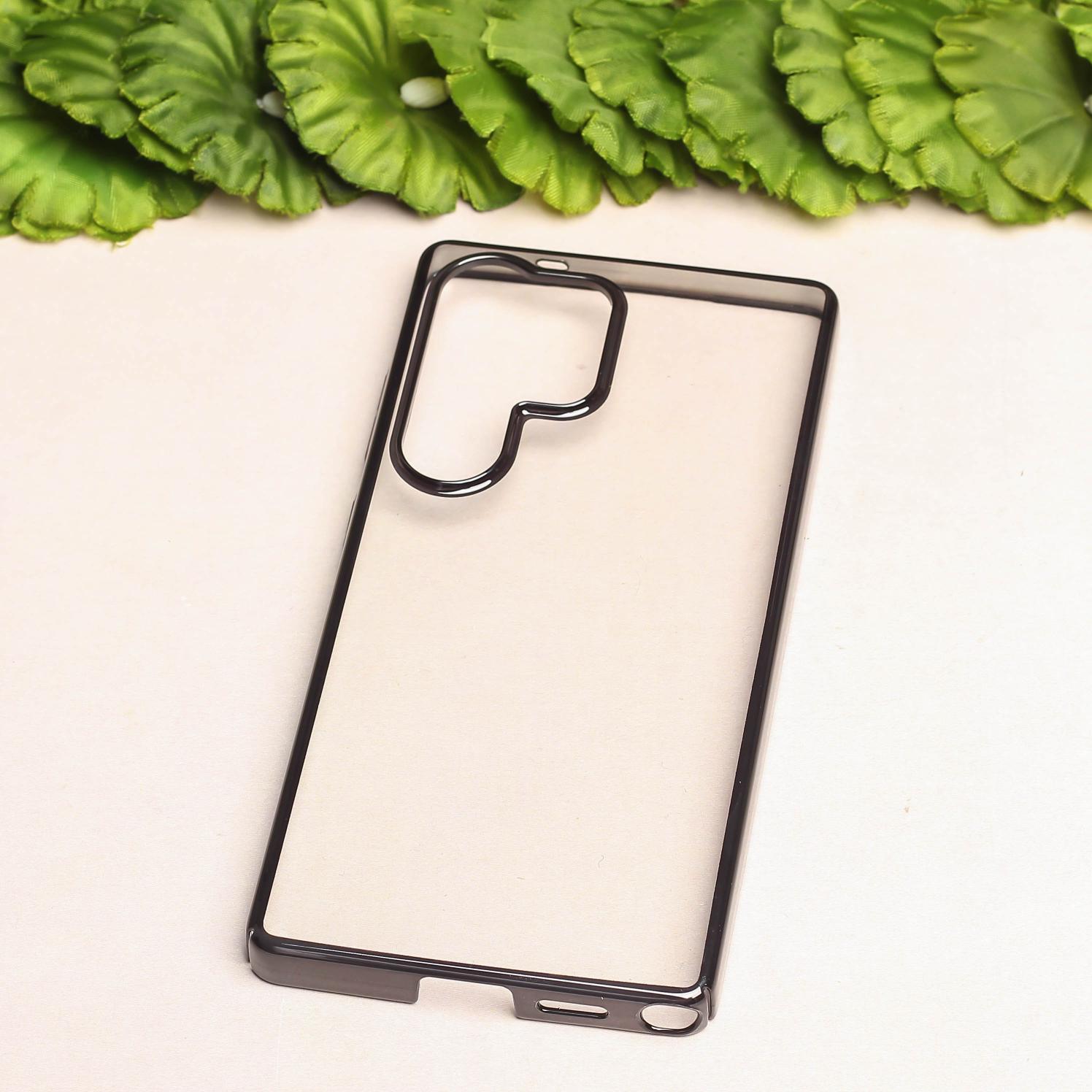 EW Black Transparent case for Samsung S25 Ultra