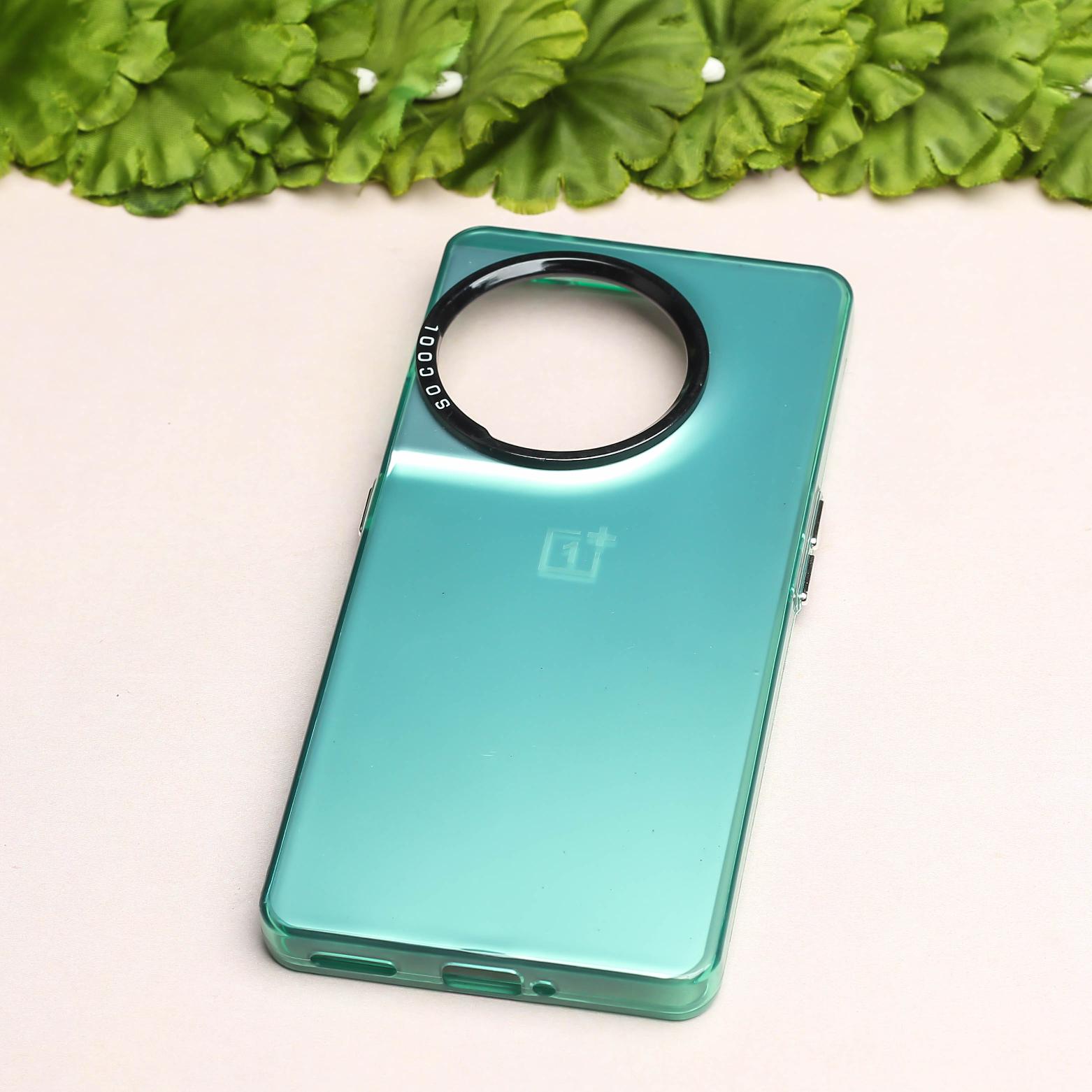 Green Rgiem Slim Slicone Non-Yellowing Protective Case for Oneplus 11R