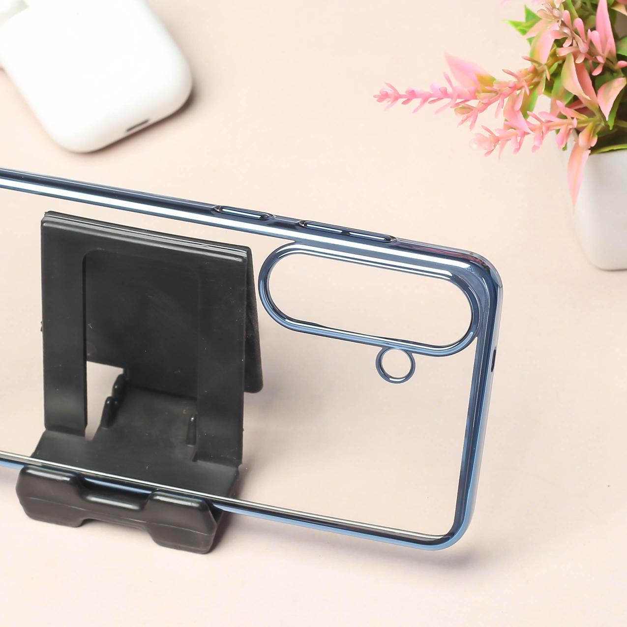 EW Blue Transparent case for Samsung S25