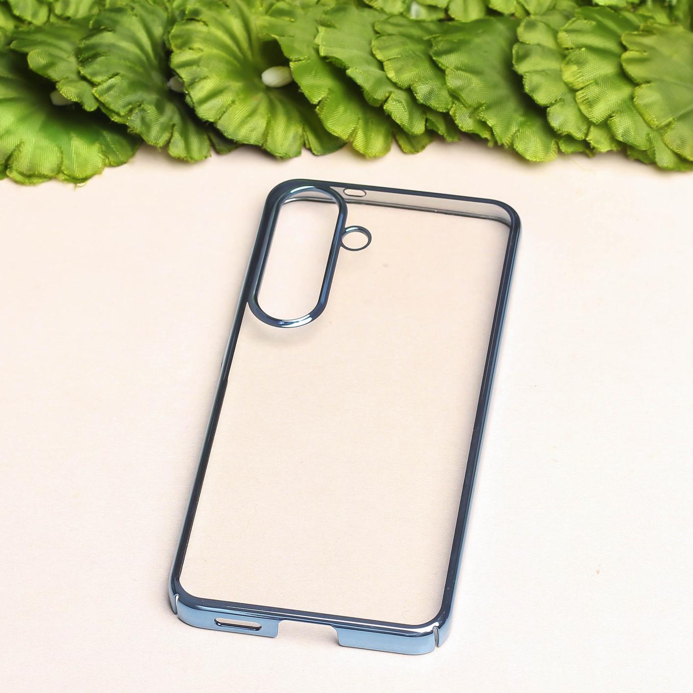 EW Blue Transparent case for Samsung S25