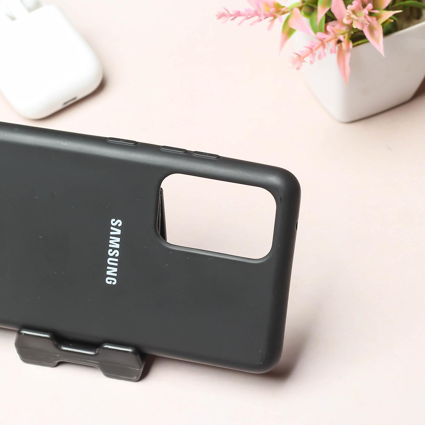 Black Original Silicone case for Samsung Note 20