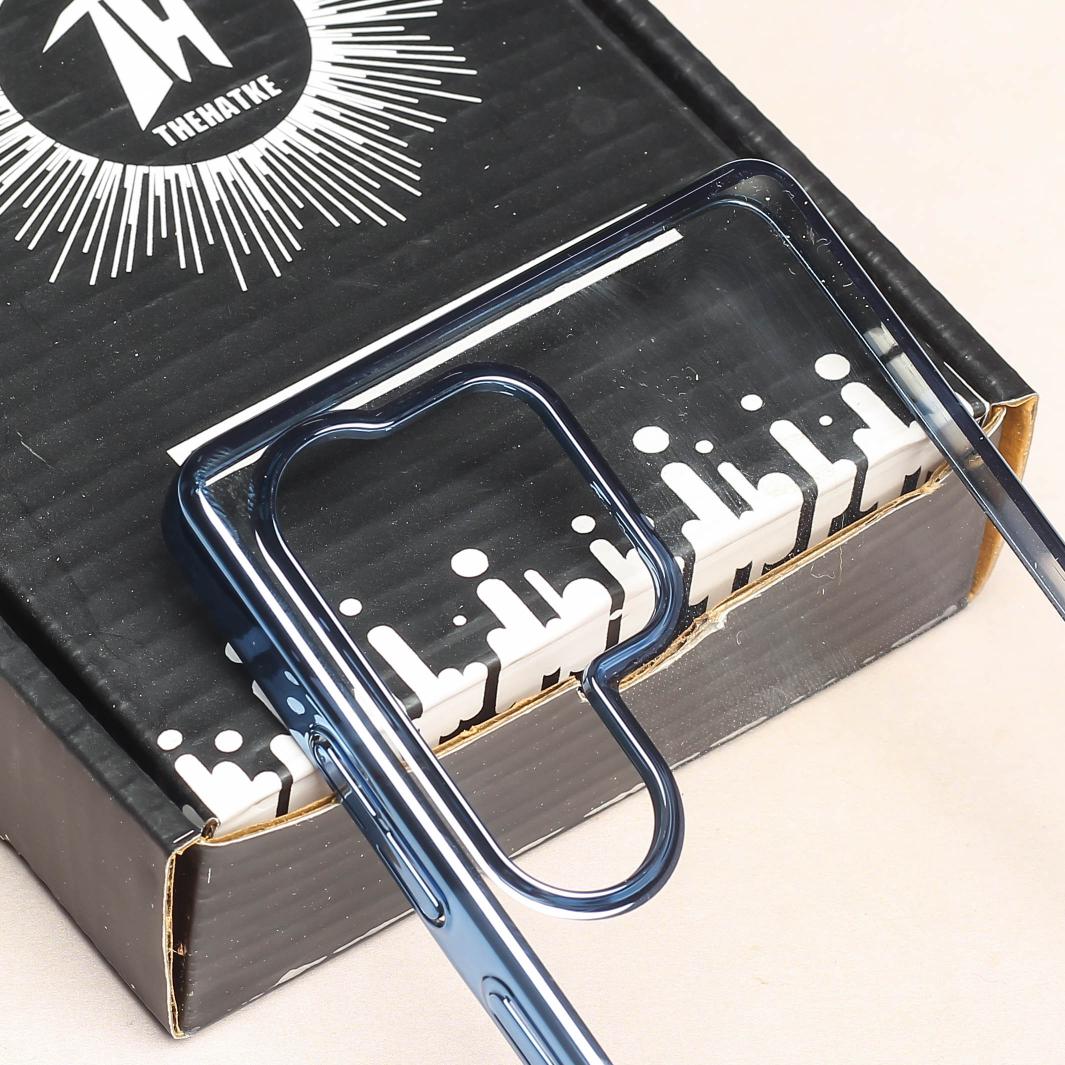 EW Blue Transparent case for Samsung S25 Ultra