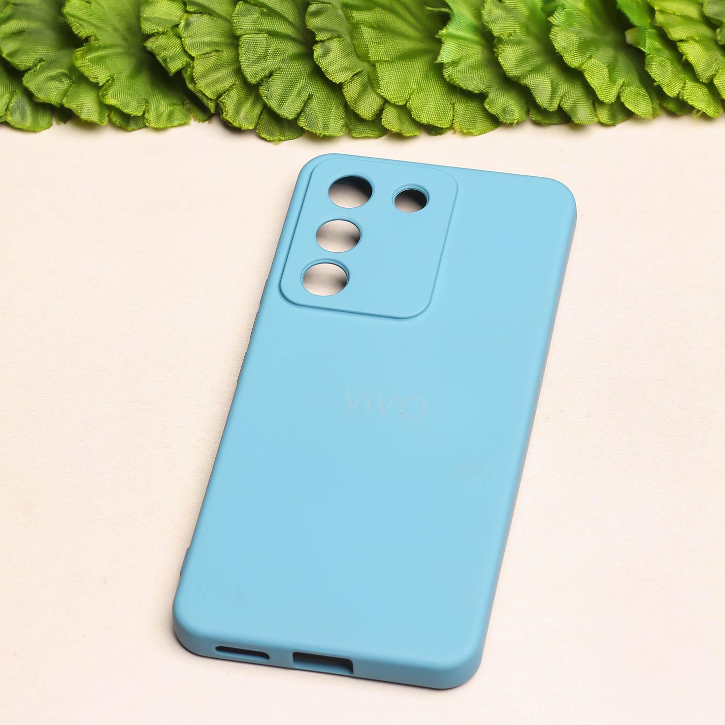 Sky Blue Camera Original Silicone case for Vivo Y200