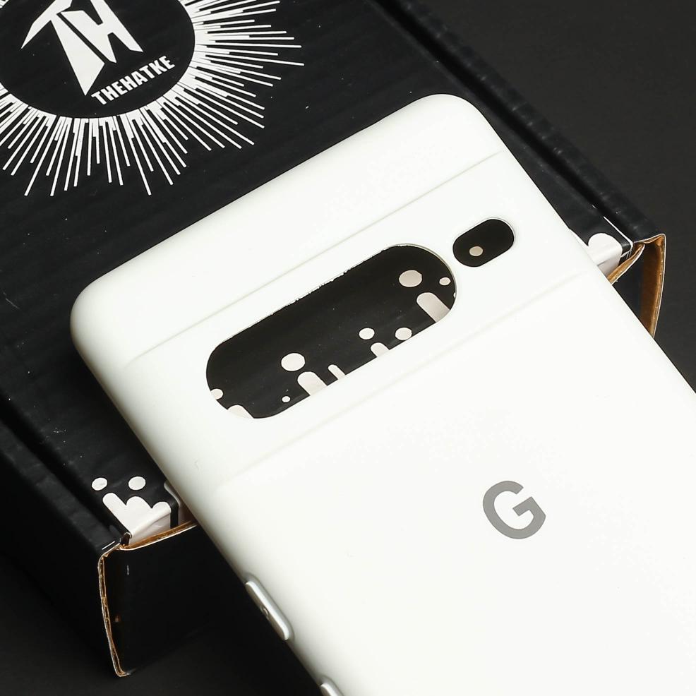 White Original Silicone case for Google Pixel 8a