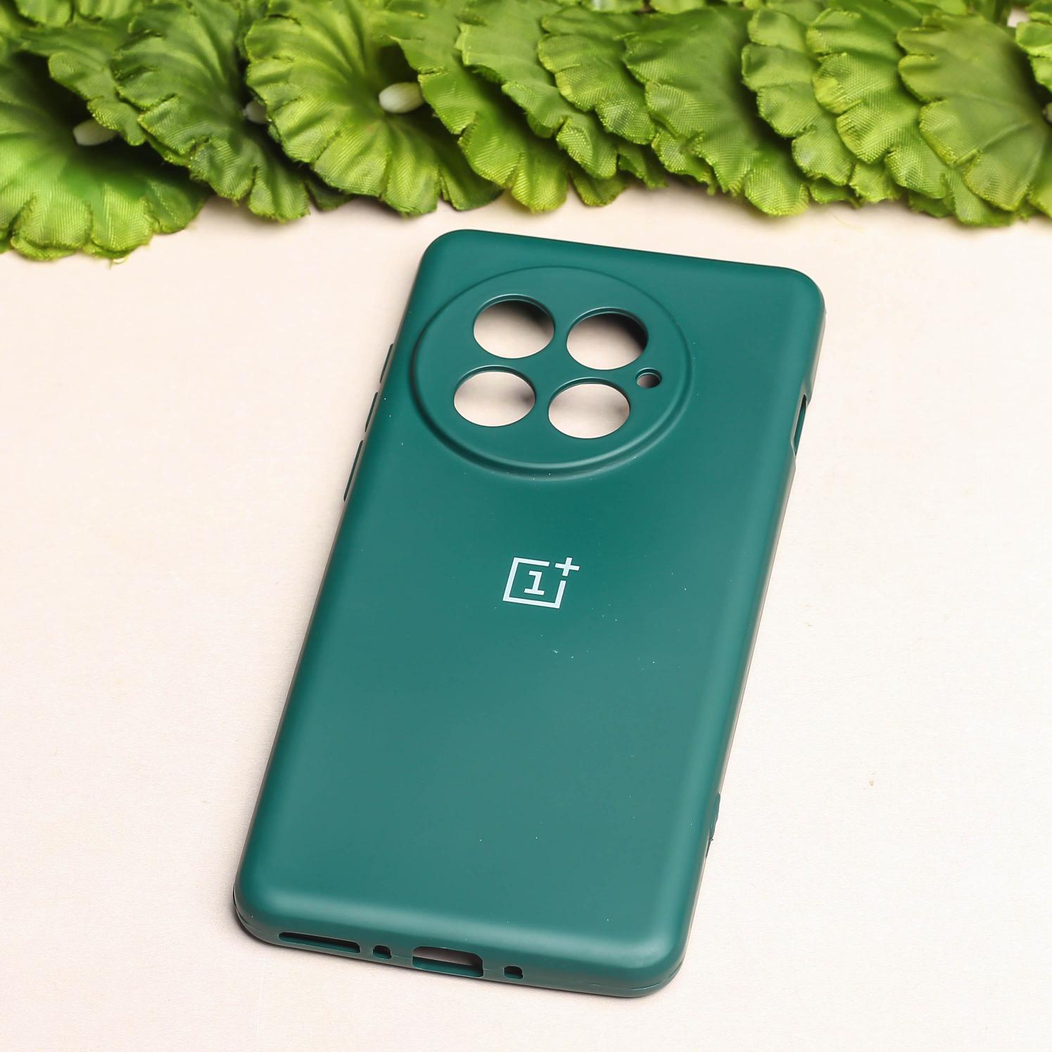 Dark Green Camera Original Silicone case for Oneplus 13