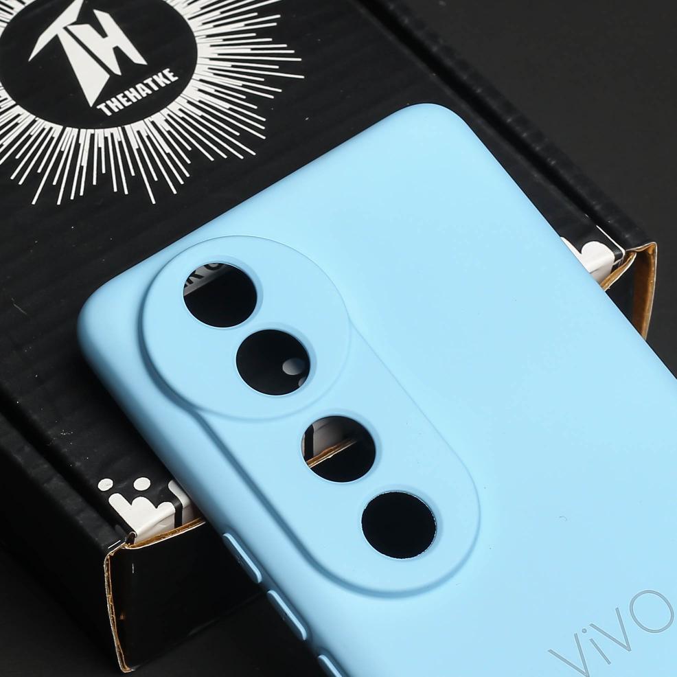 Sky Blue Camera Original Silicone case for Vivo V40