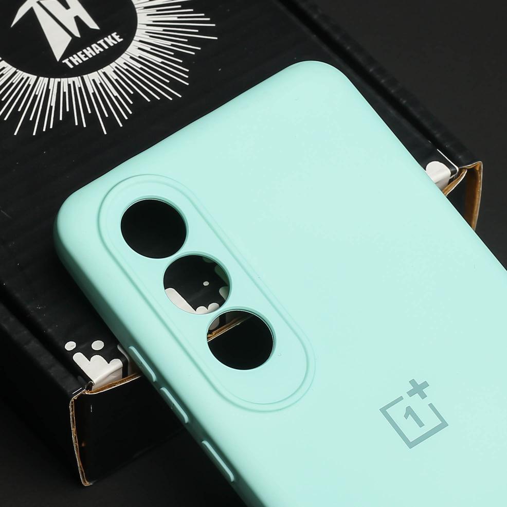 Light Blue Camera Original Silicone Case for Oneplus Nord CE 4