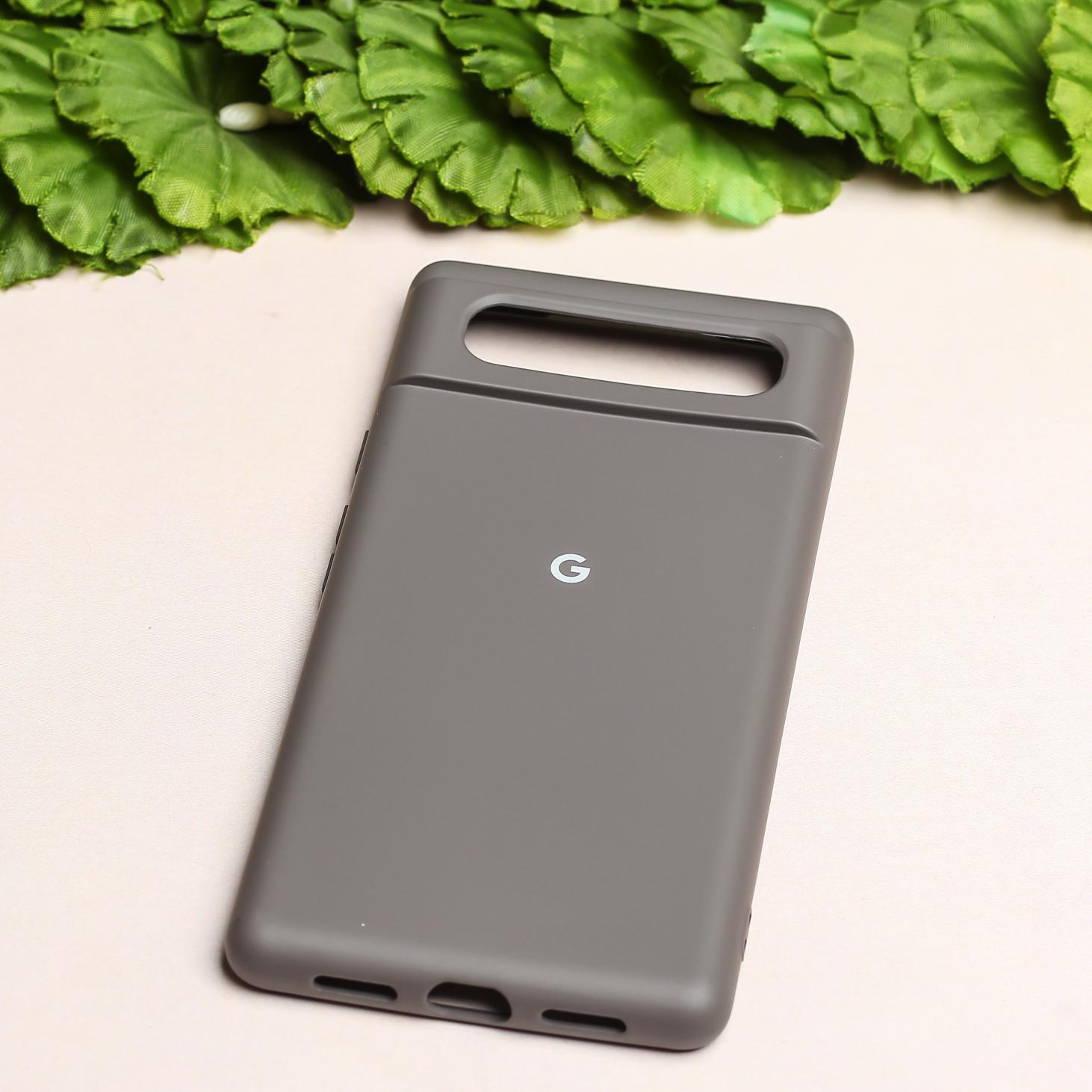 Grey Original Silicone case for Google Pixel 6A